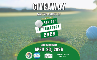 Win Two Golfers to: Par-tee in Paradise 2026 Annual Chamber